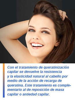 Tratamiento de queratinización