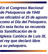 Día Mundial del Peluquero