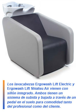 Ergowash Lift Electric y Ergowash Lift Shiatsu Air