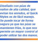 Quick Style: cepillo, tenacilla y plancha