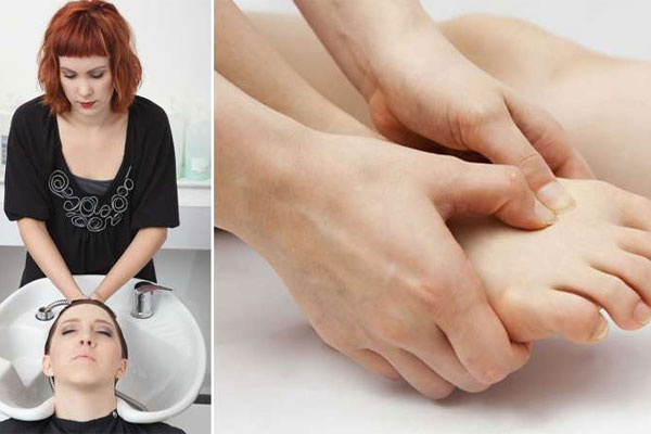 Pies y piernas saludables tras largas jornadas de trabajo