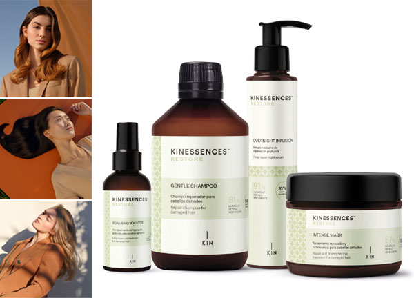 Beauty Market e KIN Cosmetics presenteiam 6 packs de produtos de tratamento KINESSENCES, uma gama para cada necessidade específica